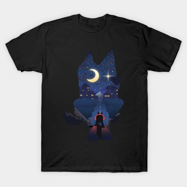 bluey walk alone T-Shirt by GapiKenterKali